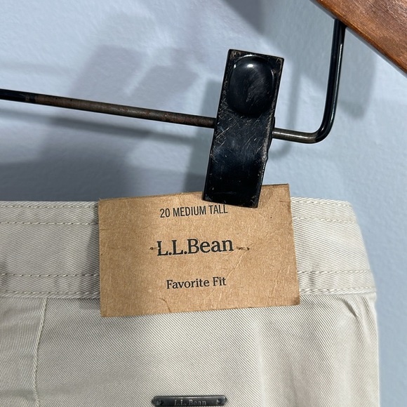 L.L. Bean Women’s Plus Cargo Pants 20W-Tall Southport Cargo Driftwood NEW #B427 - Picture 10 of 10